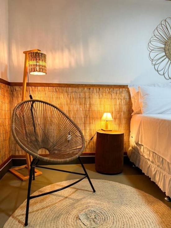 Parador 7 Bangalo, Praia Do Parracho, 1,0 Km Da Rua Mucuge Порту-Сегуру Экстерьер фото