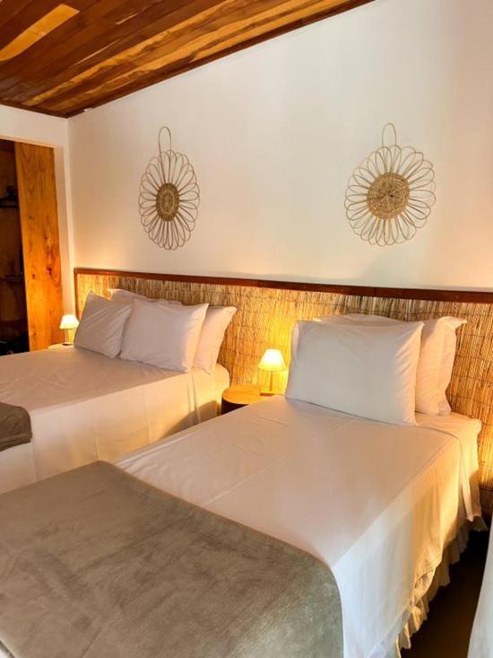 Parador 7 Bangalo, Praia Do Parracho, 1,0 Km Da Rua Mucuge Порту-Сегуру Экстерьер фото