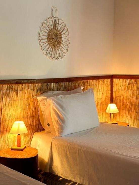 Parador 7 Bangalo, Praia Do Parracho, 1,0 Km Da Rua Mucuge Порту-Сегуру Экстерьер фото