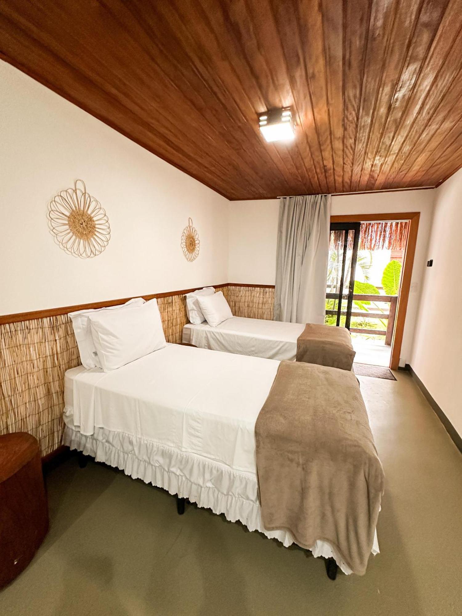 Parador 7 Bangalo, Praia Do Parracho, 1,0 Km Da Rua Mucuge Порту-Сегуру Экстерьер фото