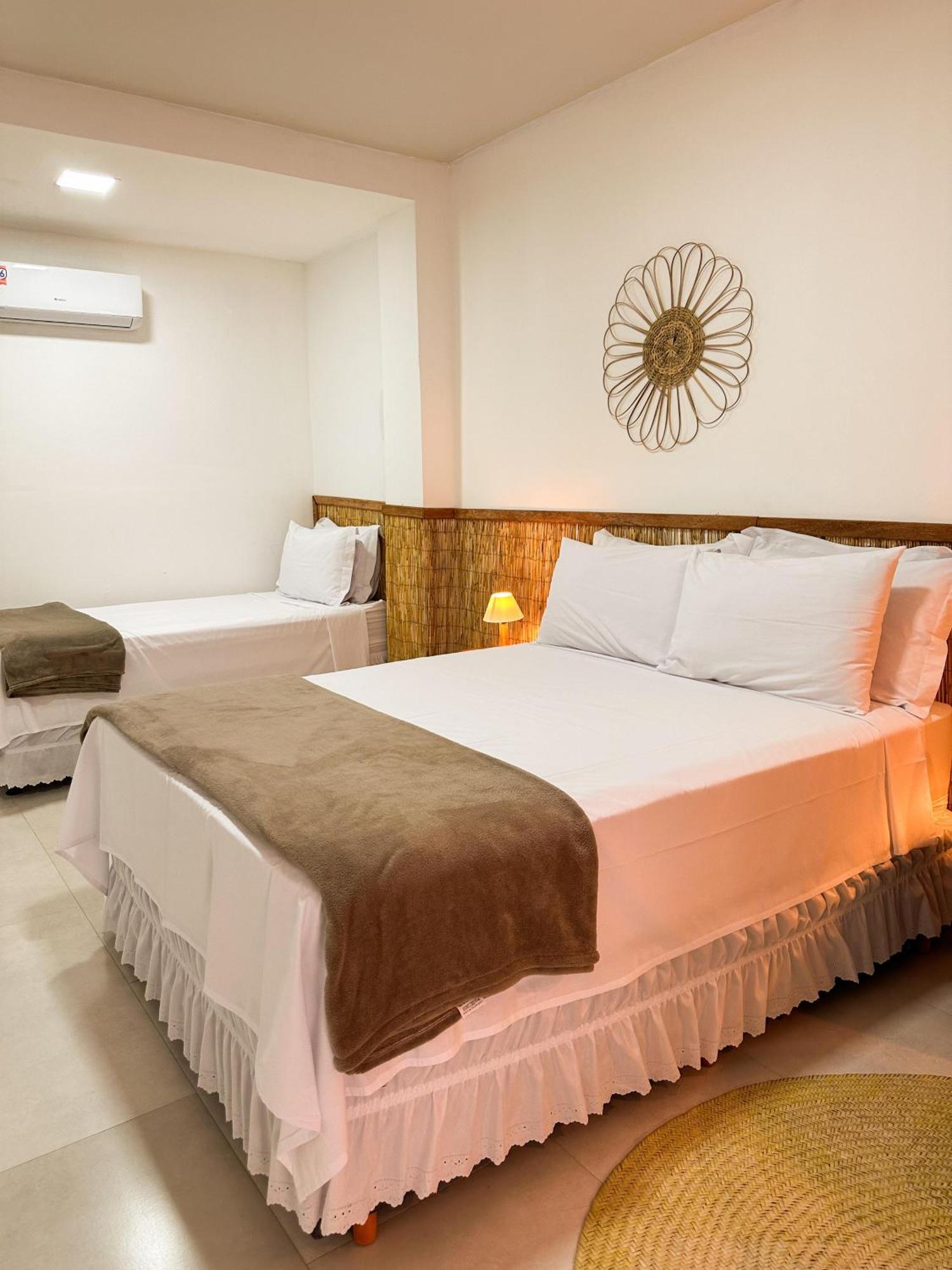 Parador 7 Bangalo, Praia Do Parracho, 1,0 Km Da Rua Mucuge Порту-Сегуру Экстерьер фото